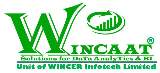 WinCAAT Company Logo - Name with Green Color