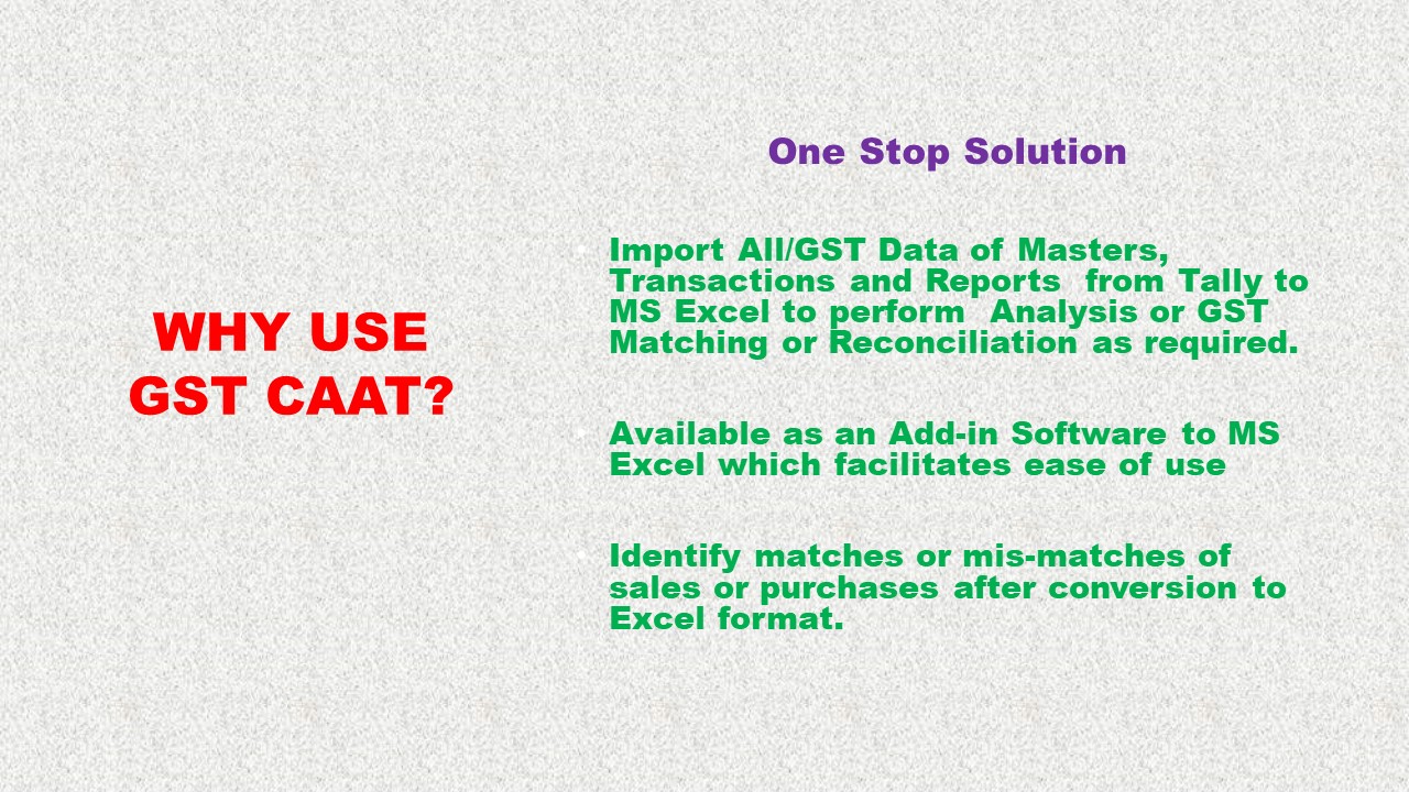 One stop solution