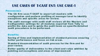 Thank you!
Email: sales@wincaat.com
Watch videos of demo of specific functions of T-CAAT
Intro to T-CAAT (overview), Intro...