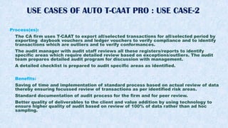 Intro of Key Features of Auto T-CAAT Pro 2021Dec01