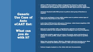 Area: Purchase Order Date After The Invoice Date
• Best practice procurement procedures dictate that purchase order
approv...