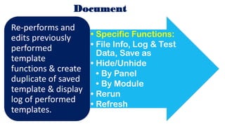 Specific Use Case:
Sample CAAT Queries Performed using Auto S-CAAT
1. Find journal entries (JE) that do
not balance
2. Fin...