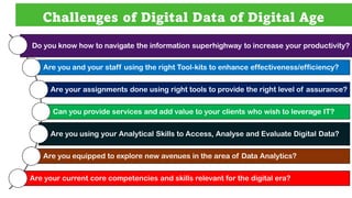 What is the
KEY to
access
Digital Data?
 