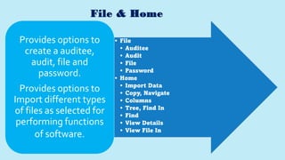 Generic Use Case of SoftCAAT Ent SQL: Walk-through of Functions
• SoftCAAT Ent SQL is an
Independent Data Analytics/BI
Sof...