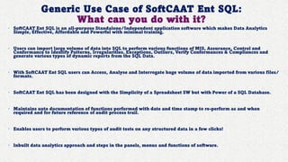 Area: Inventory Received And Issued By The Same User
• There should be segregation of duties in place between the
person r...